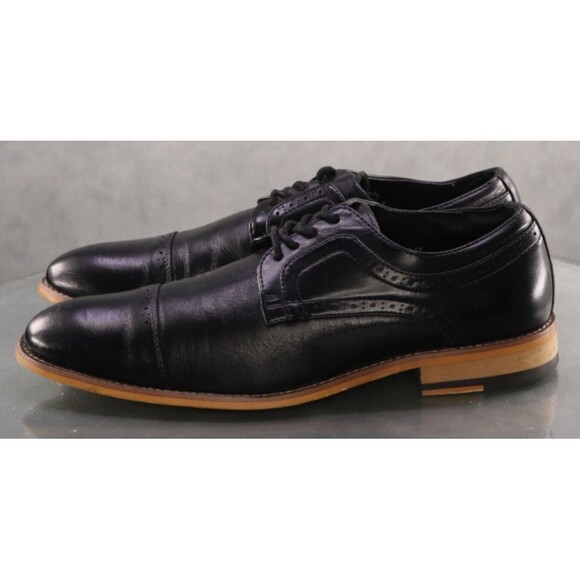 Stacy Adams Men\'s Cap Toe Dress Shoes Size 8 M Leather Black main image 11